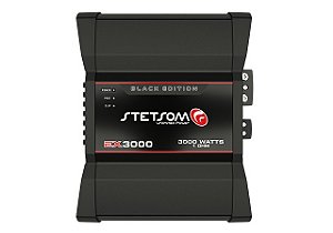 Módulo Amplificador Stetsom EX3000 - 1 Ohm - Black Edition.