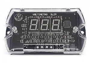 Voltímetro Digital JFA V12 - Slim - Saída Remote.