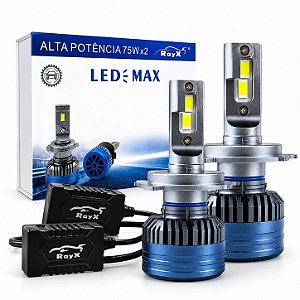 Led Max H4 - 6000K - Rayx.
