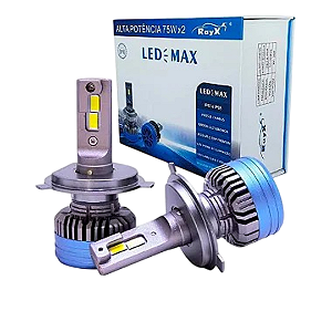 Led Max H4 - 6000K - Rayx.