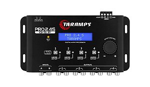 Processador de Áudio Taramps Pro 2.4S - 4 canais.