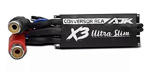 Conversor RCA X3 Ultra Slim AJK.