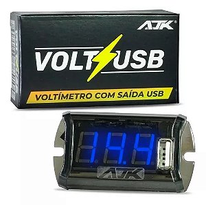 Voltímetro AJK - Volt USB.