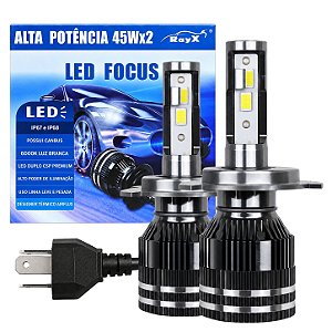 Led Focus H4 - 6000K - Rayx.