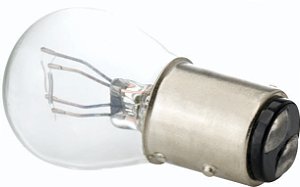 Lâmpada Halógena 2 Polos 12V P21W/5W - BAY15d - Tech One- Com 10.