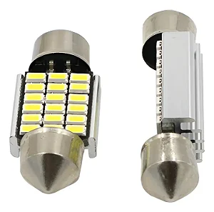 Lâmpada Led Torpedo Canbus 31MM - Unidade.
