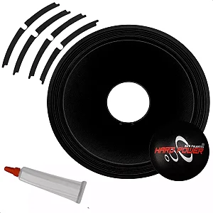 Reparo Alto Falante Hard Power HP 350- 8 Polegadas - 8 Ohms.