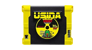 Fonte e Carregador Usina Battery Meter 70A 12V BV