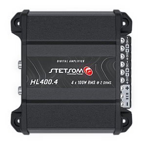 Módulo Amplificador Digital Stetsom HL400.4 - 4 Canais - 2 Ohms