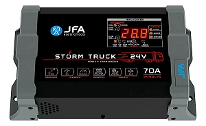 Fonte Carregador JFA 24V 70A Storm Truck