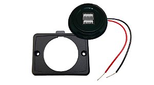 Carregador de Celular Roadstar RS112-3UBR - 2 Entradas USB.