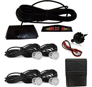 Sensor de Estacionamento 18,5mm - Prata - RayX.
