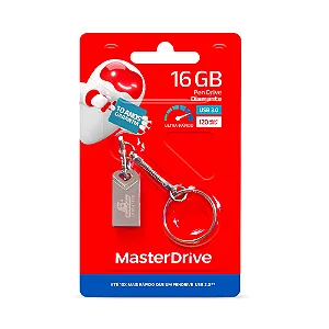 Pendrive 16GB Diamante USB 3.0 - MasterDrive.