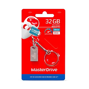 Pendrive 32GB Diamante USB 3.0 - MasterDrive.