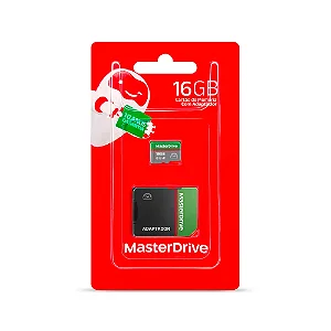 Cartão de Memória Micro SD 16GB - MasterDrive.