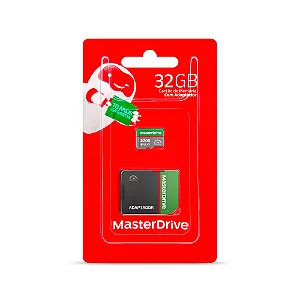 Cartão de Memória Micro SD 32GB - MasterDrive.