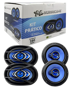 Alto Falante Kit Prático Hurricane.
