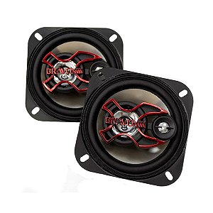 Par Alto Falante Bravox B3X40X - 4 polegadas - 4 Ohms.