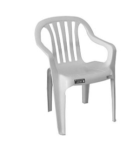 Conjunto De Mesa E Cadeiras De Plástico Ferrara Goyana 154kg