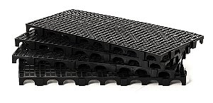 Estrado Plástico 25x50x2,5 cm Preto