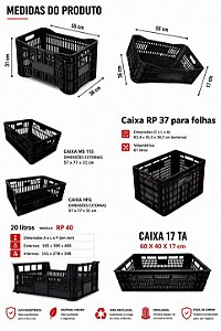 CAIXAS HORTIFRÚTI