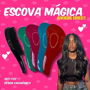 Escovas Mágica Desembaraça Cabelo Profissional Original