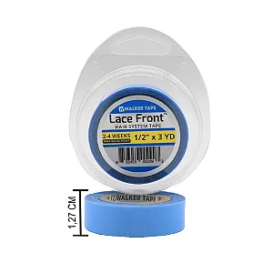 Fita Adesiva Azul Prótese Capilar Mega Hair 3 Metro