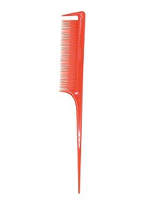 Pente fino profissional de plástico Ponta fina para Partição para tinturas  química e penteados - Cassulinha Cabelos