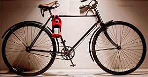 Porta garrafa em couro!