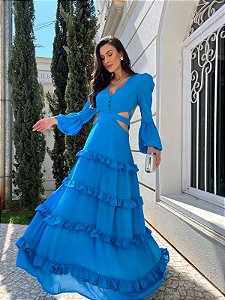 Vestido Alanis Azul