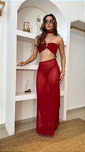 Vestido Jade Red