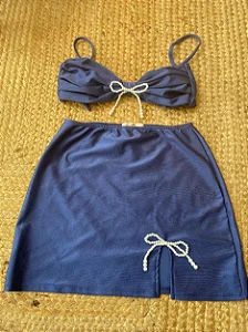 Mini saia Brenda Azul