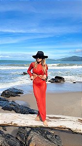 Vestido/Saída  Valeska Páprica
