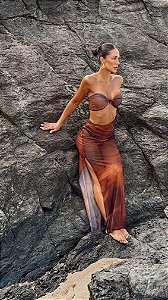 Vestido Jade Marmorizado