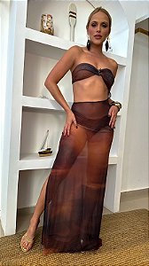 Vestido Jade Marmorizado