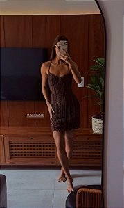 Vestido Camila Crochê
