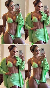 Biquini verde citrus apple