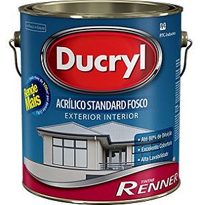 Ducryl Rende Mais Acrilico Fosco Branco