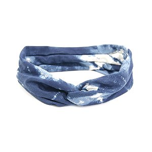 Headband Turbante Azul