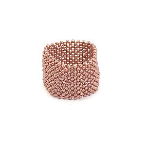 Pulseira com Bolinhas Rosé