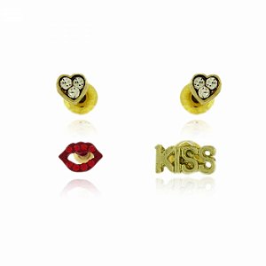 Kit Brincos Kiss