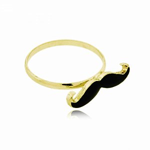 Anel Mustache Dourado