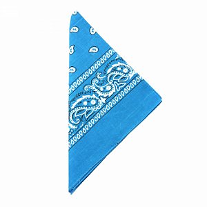 Lenço Tipo Bandana Azul