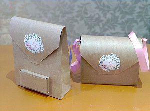 Convite Bolsinha Daminha/ Pajem