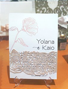 Convite Yolana e Kaio