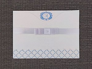 Convite Tradicional com Pérolas