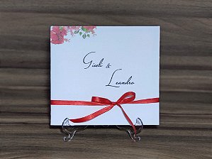 Convite Giseli e Leandro