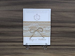 Convite Thaize e Wiliam