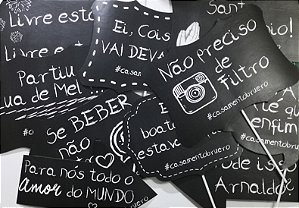 Plaquinhas Divertidas