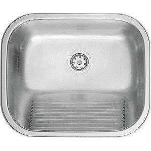 Tanque de Encaixe em Aço Inox Acetinado 50x40cm - Tramontina